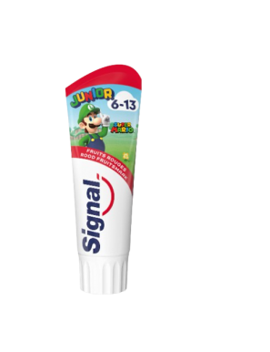 DENTIFRICO SIGNAL JUNIOR 6-13 AÑOS F/ROJOS B/75 ML