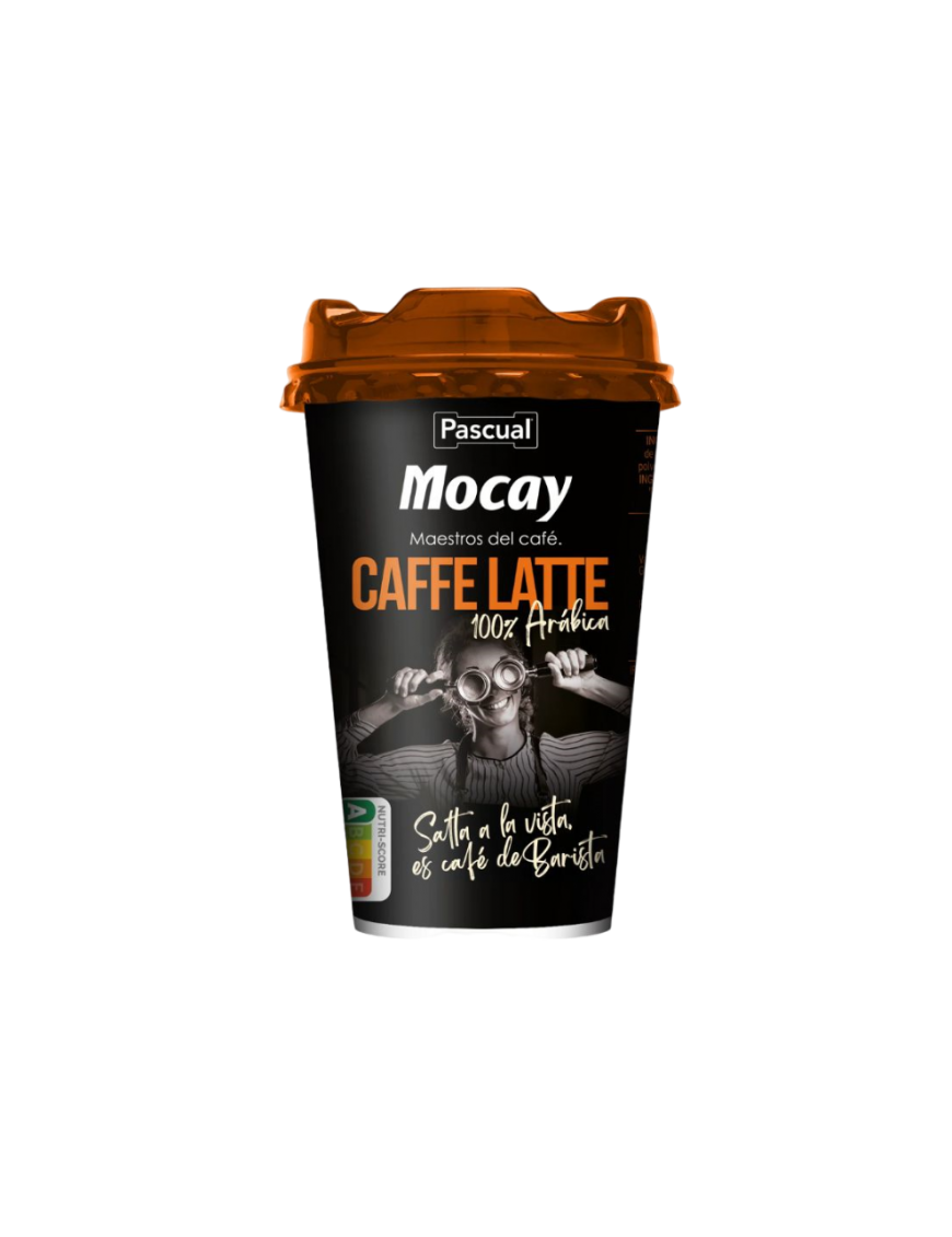 CAFE MOCAY VASO-200.ML LATTE 100%-ARABICA