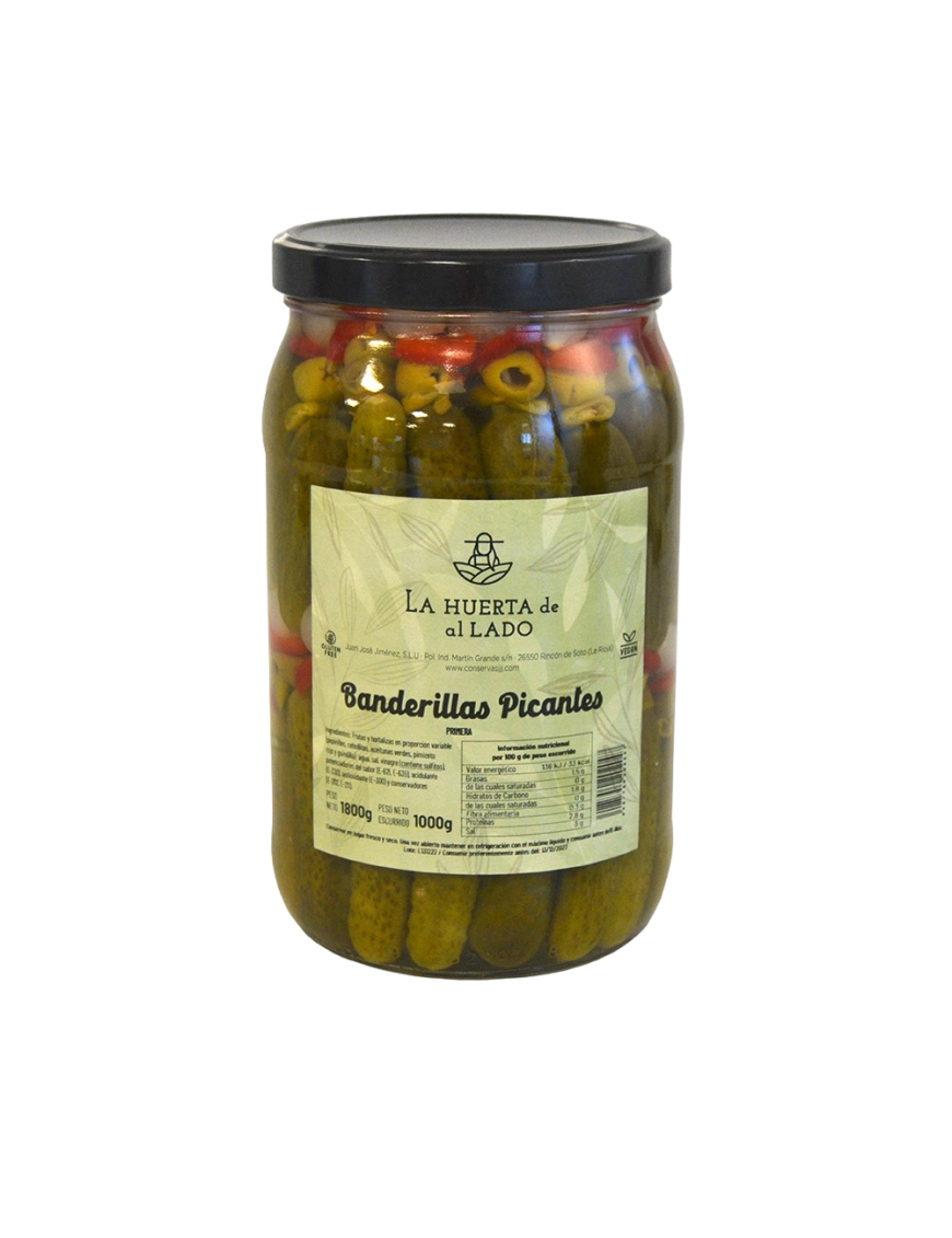 BANDERILLA PICANTE HUERTA DE AL LADO T/37 CL