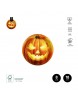 HALLOWEEN PLATO LLANO CALABAZA 17CM R/1194034 8UD