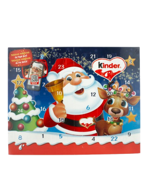 KINDER CALENDARIO ADVIENTO PAPA NOEL 113 GR