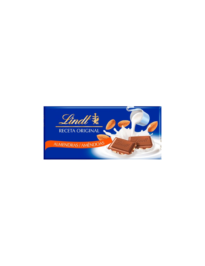 CHOCOLATE LINDT LECHE/ALMENDRA T/100GR