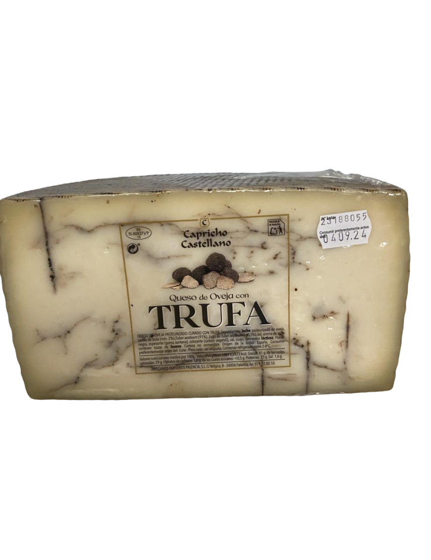 QUESO MEZCLA CAP. CASTELLANO TRUFA 1/2 X KG