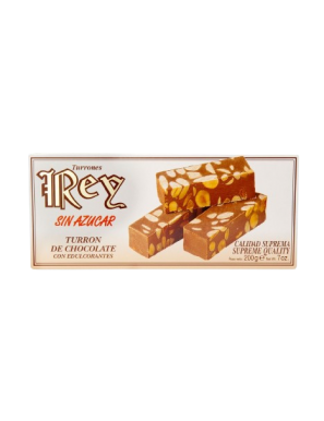 TURRON REY S/AZUCAR CHOCOLATE/ALMED.P/200 GR