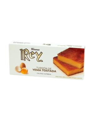 TURRON REY YEMA TOSTADA SUPREMA EST/250 GR