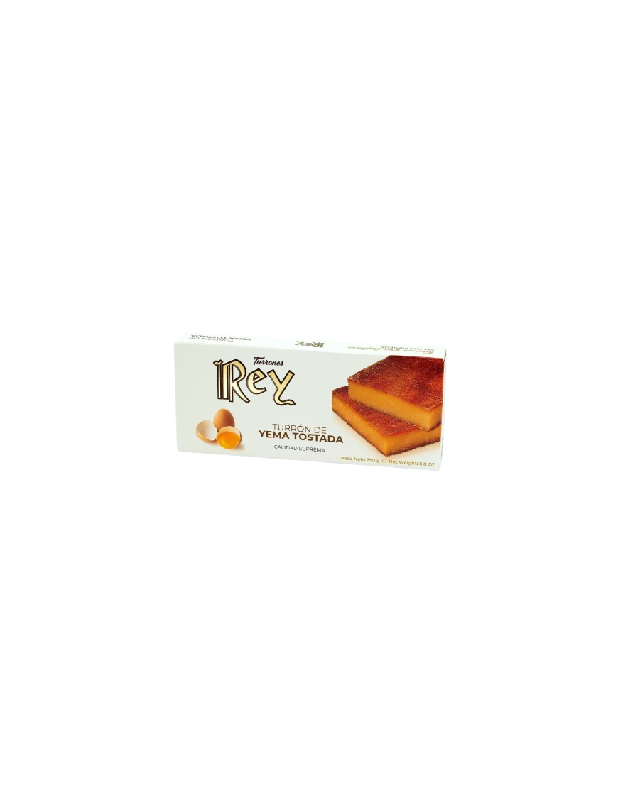 TURRON REY YEMA TOSTADA SUPREMA EST/250 GR