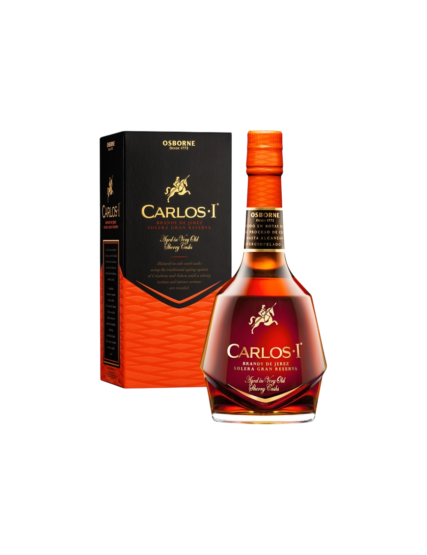 BRANDY CARLOS I GRAN RESERVA SGR.  40º  B/70 CL