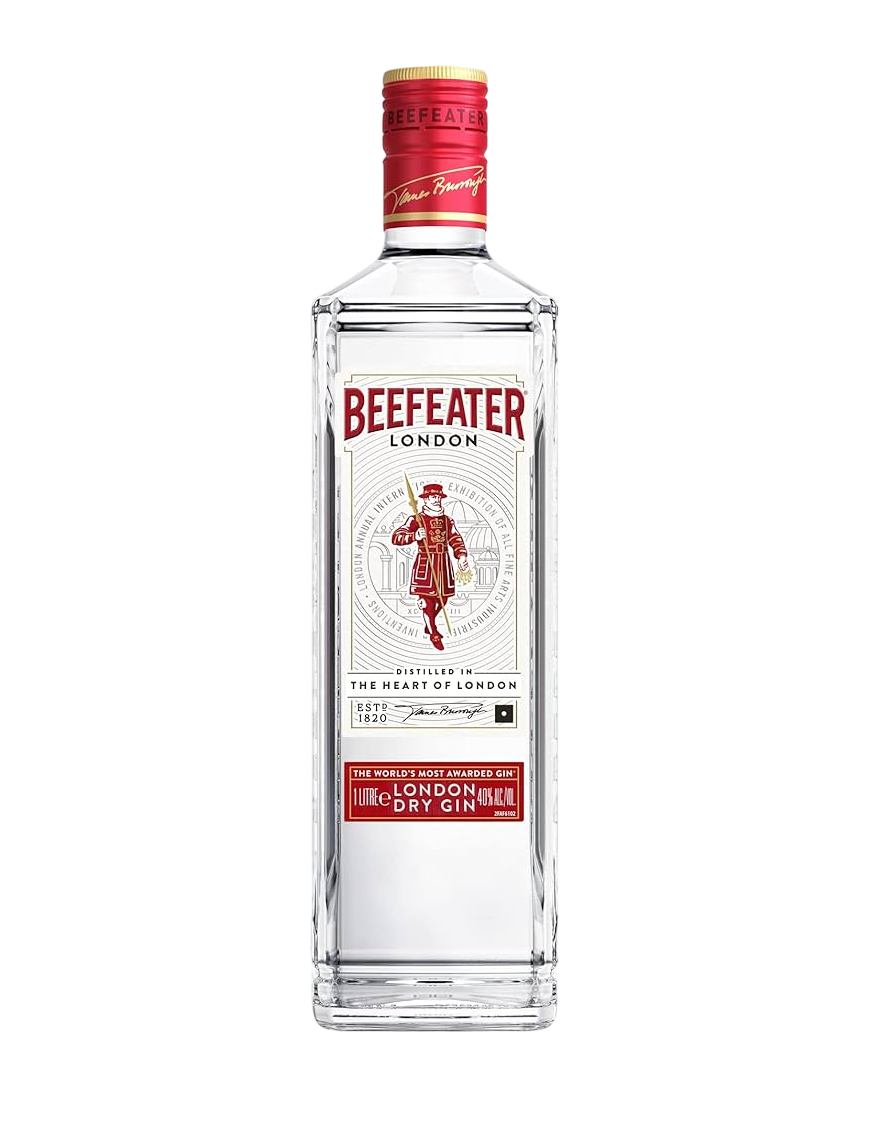 GINEBRA BEEFEATER OJO BOT.1.LITRO LONDON-DRY