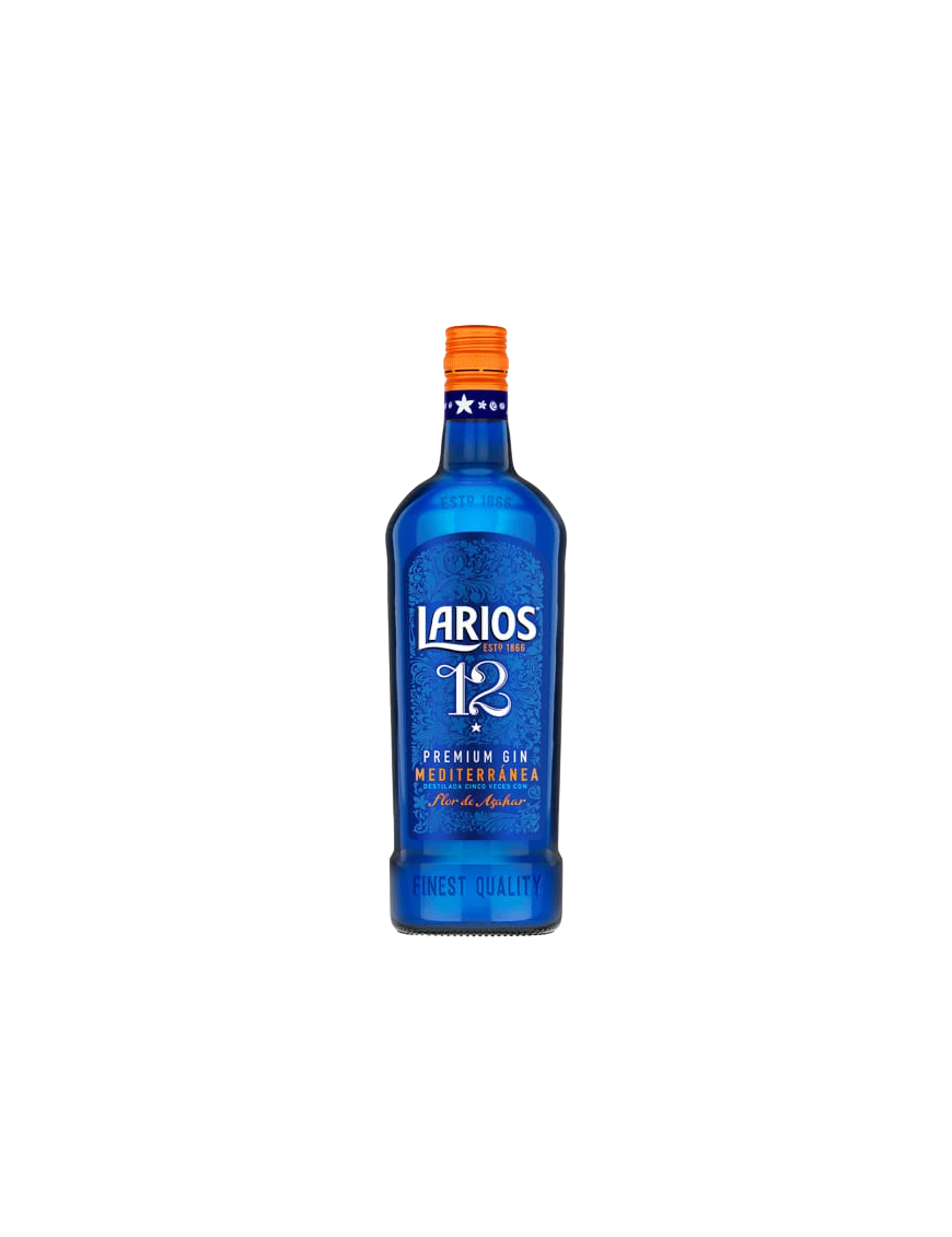 GINEBRA LARIOS AZUL-12.PREMIUM-40º. B/70 CL