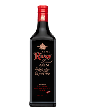 GINEBRA RIVES ESPECIAL B/NEGRA TRIDEST. 70CL.