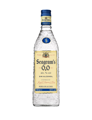 GINEBRA SEAGRAMS 0.0% BOTELLA 700.ML.