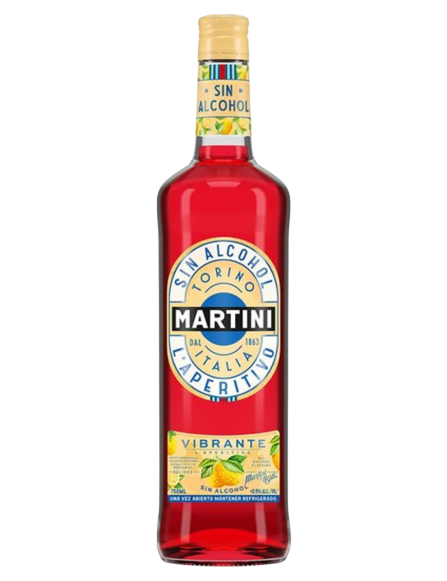 MARTINI SIN ALCOHOL TINTO VIBRANTE B/75.CL.