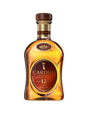 WHISKY CARDHU 12.AÑOS.BOTELLA 70.CL