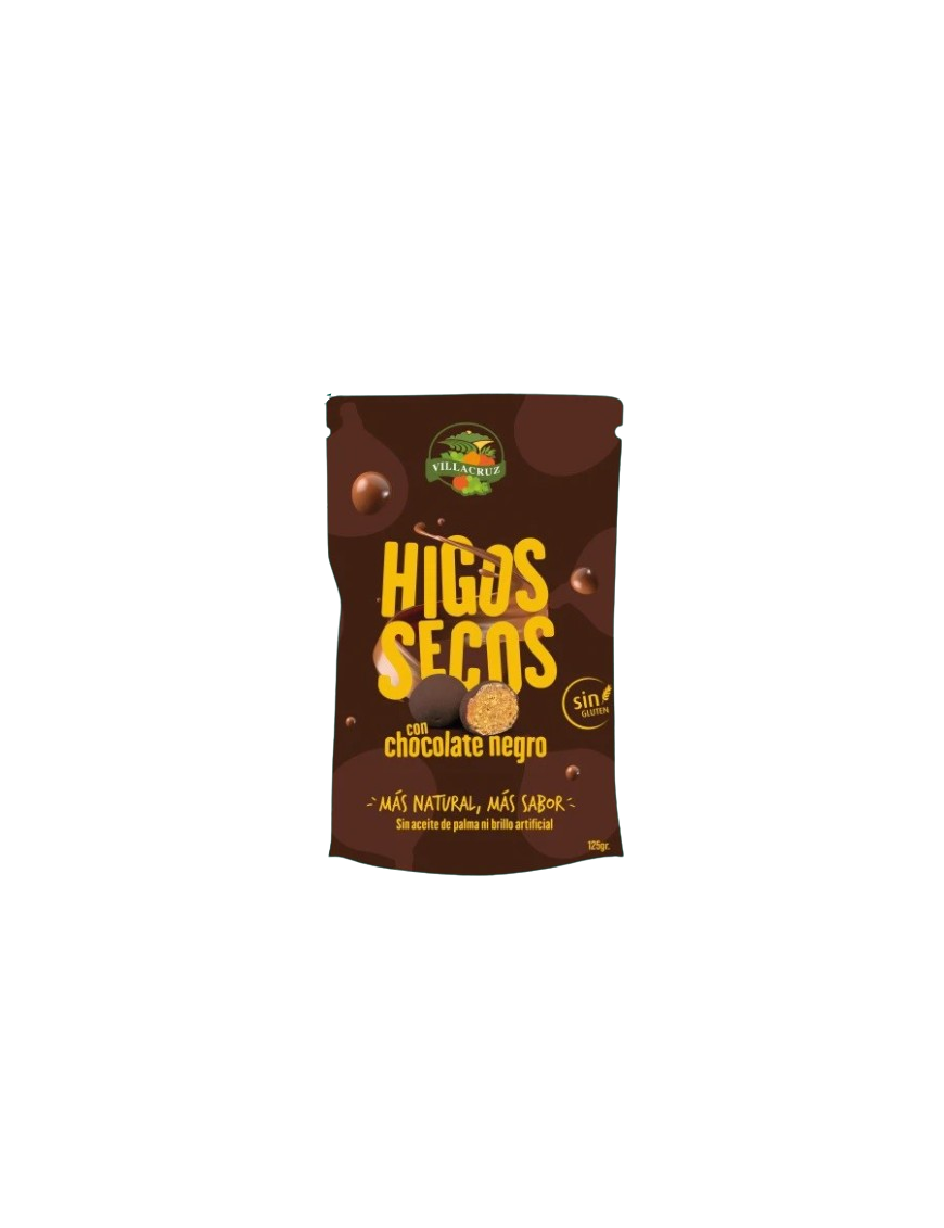 HIGOS CUBIERTOS DE CHOCOLATE VILLACRUZ B/125 GR