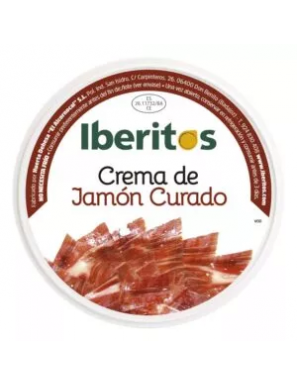 PATE CREMA IBERITOS JAMON CURADO  L/250 GR