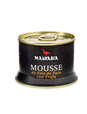 MOUSSE FOIE GRAS MALVASIA C/TRUFA A/FACIL-130.GR