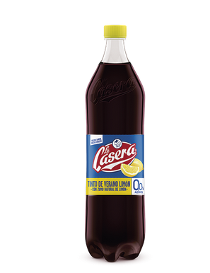 VINO TINTO/V  LA CASERA OJO SIN ALCOH LIMON B/1,5L