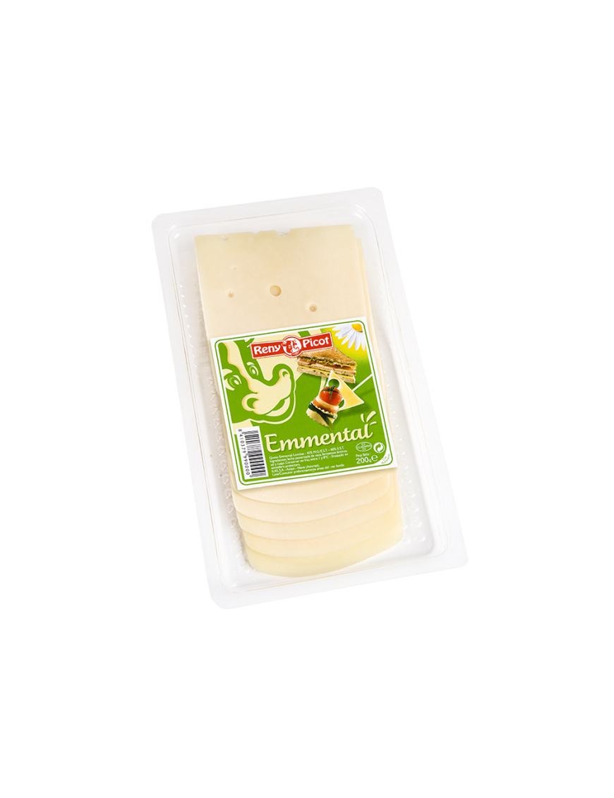 QUESO EMMENTAL LONCHA R/P ESTUCHE 200 GR