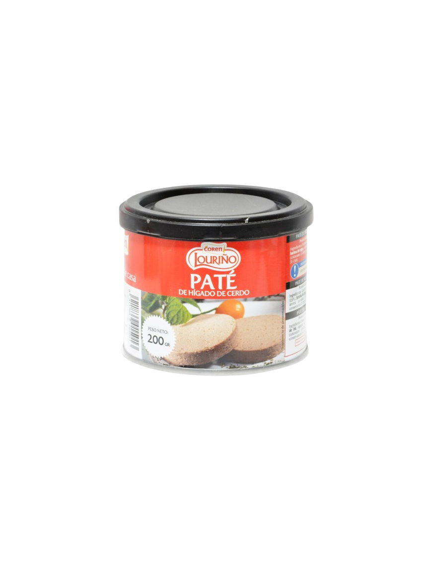 PATE HIGADO CERDO LOURIÑO L/200 GR