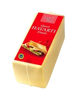 QUESO BARRA HAVARTI DANES. KG