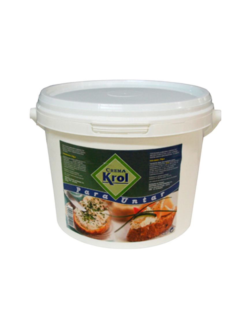 QUESO CREMA   KROL R/PICOT CUBO 2 KG