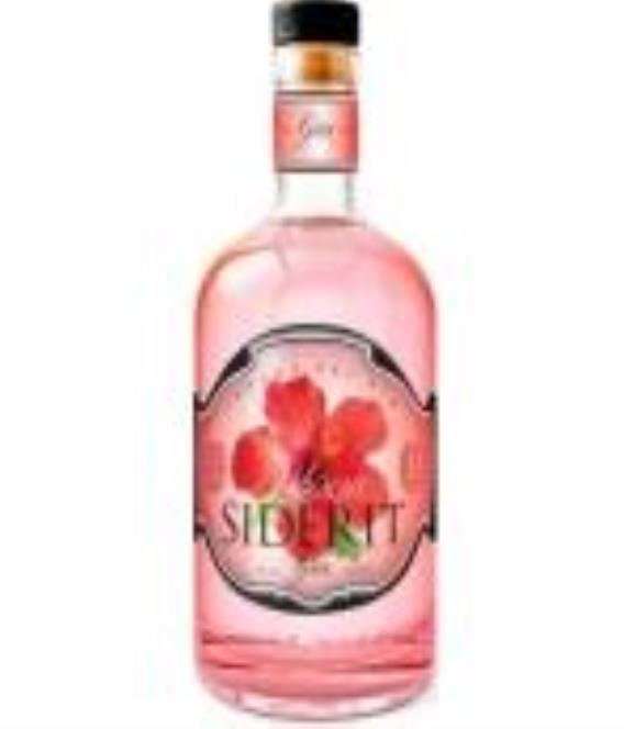 GINEBRA MINI SIDERIT rosa 43% bot/5.cl.