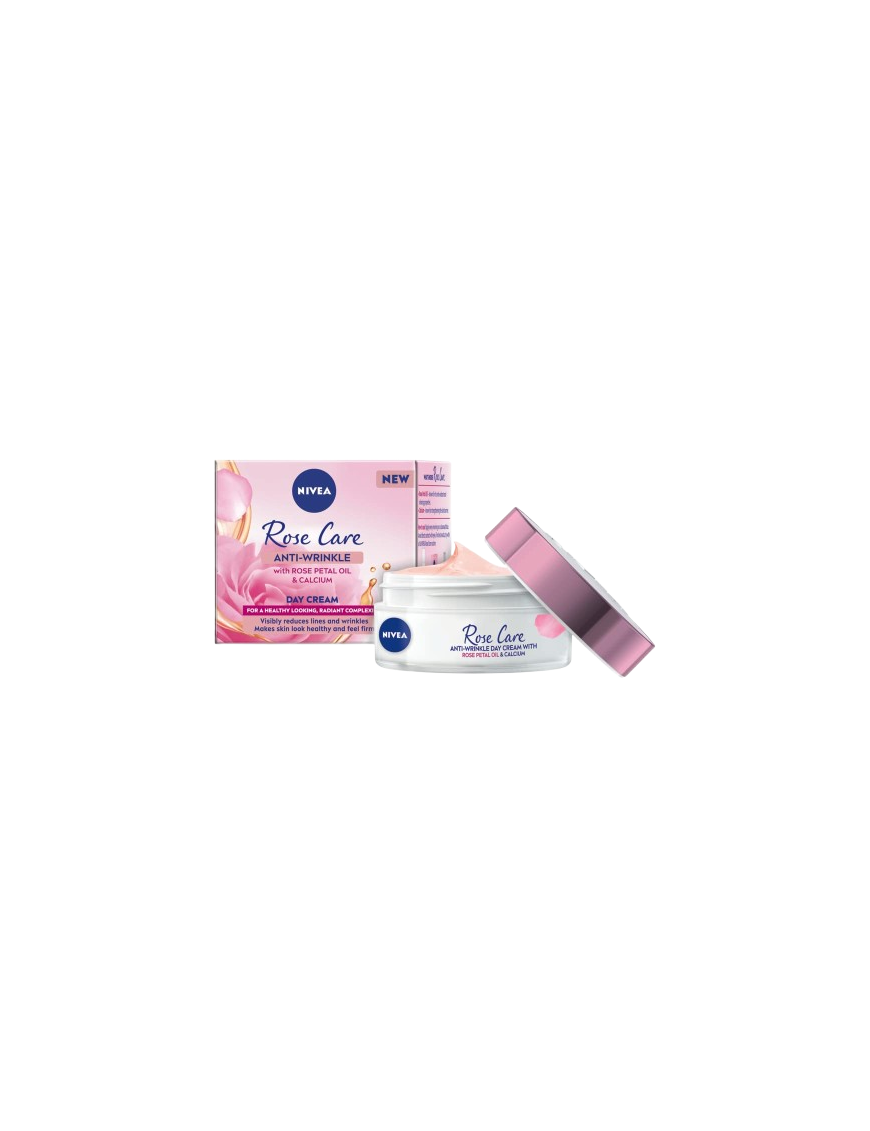 CREMA FACIAL NIVEA ROSE TOUCH ANTIARRUGAS DIA 50ML