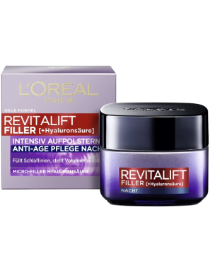 CREMA FACIAL L'OREAL REVITALIFT FILLER NOCHE 50ML