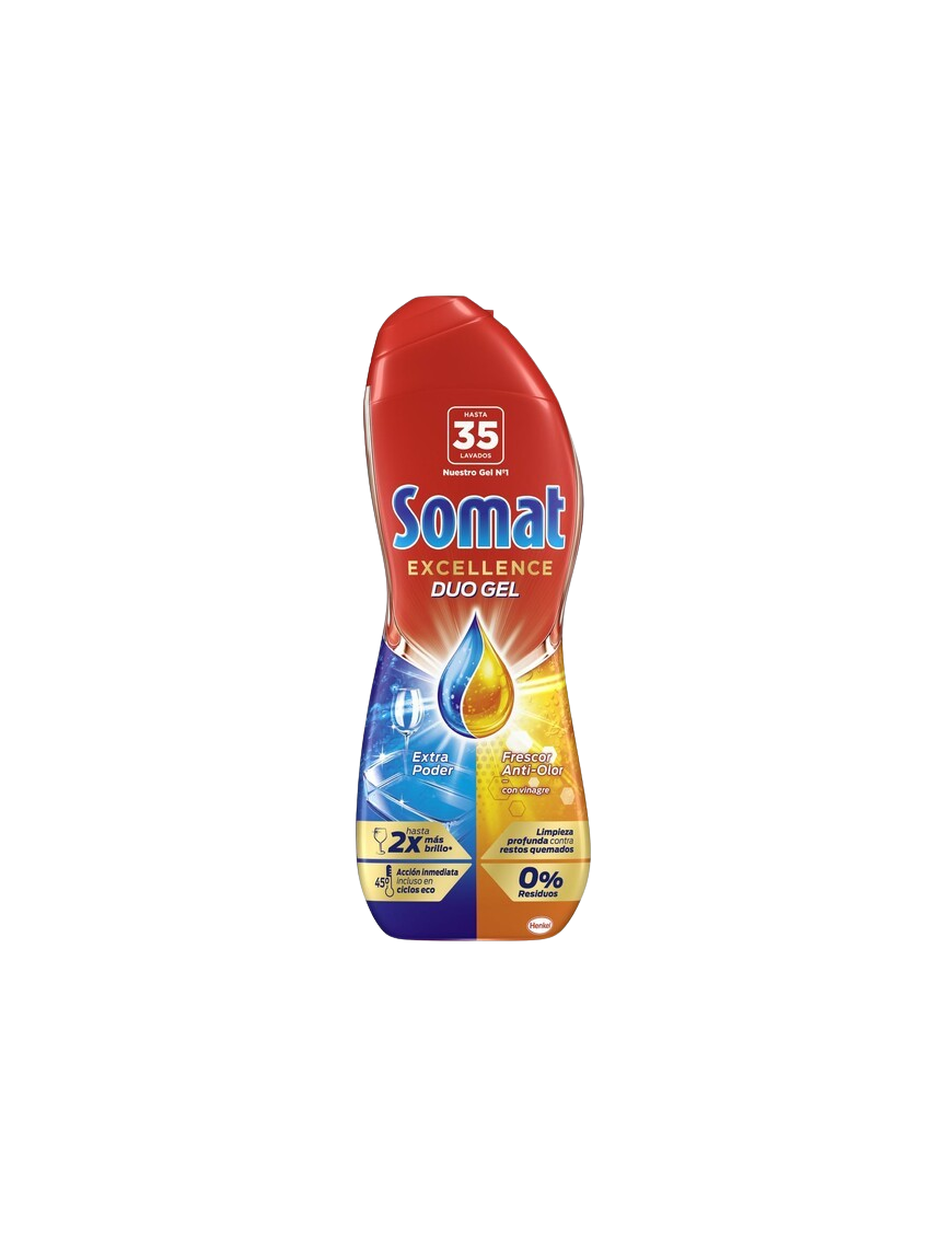 LAVAVAJILLAS SOMAT GEL C/VINAGRE 35 LAV B/560ML