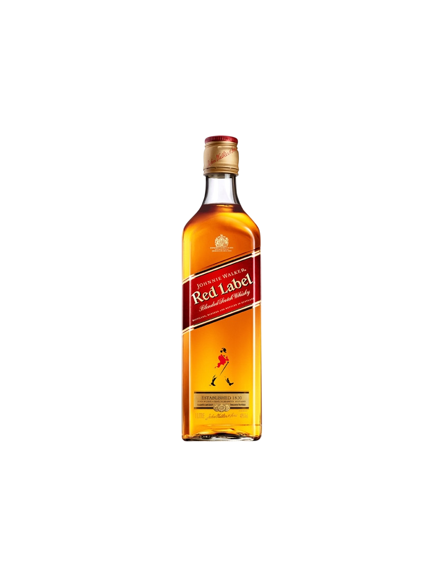 WHISKY J.WALKER  RED ETIQUETA ROJA B/1.LITRO