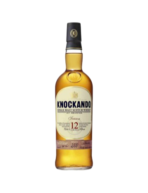 WHISKY KNOCKANDO 12 AÑOS RESERVA 43º BOTELLA 70 CL