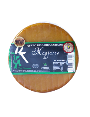 QUESO CABRA CASAR MANJARES-PTO.PIEZA 400.GR.