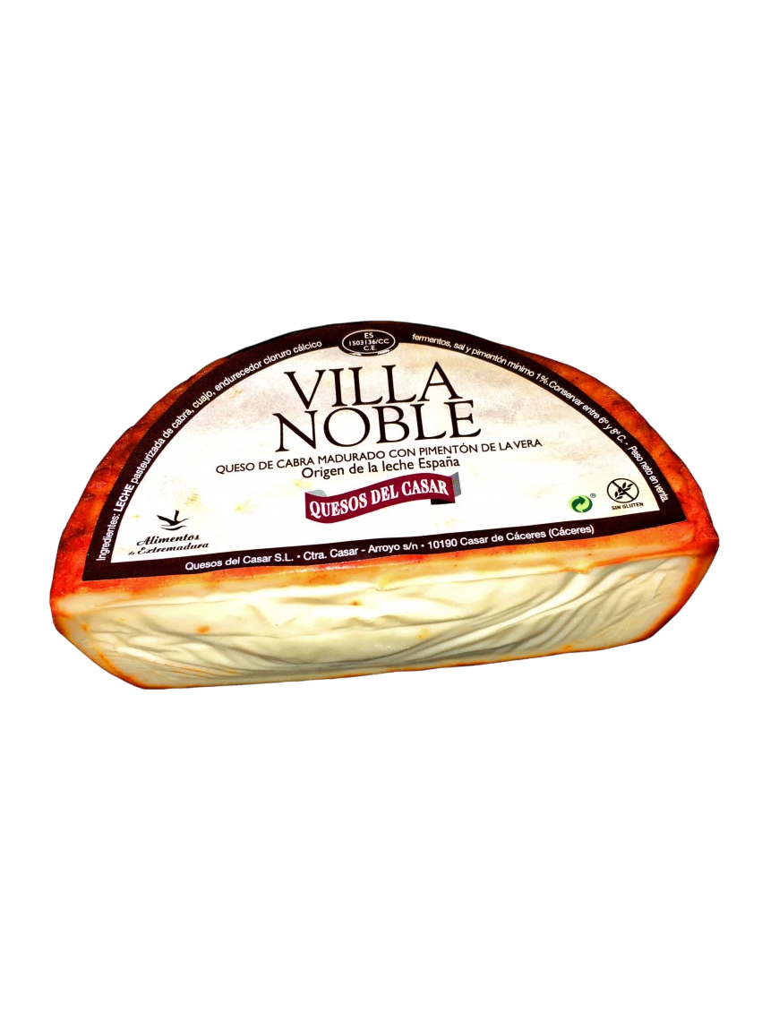 QUESO CABRA CASAR VILLA-NOBLE MITAD PVP.X.KG