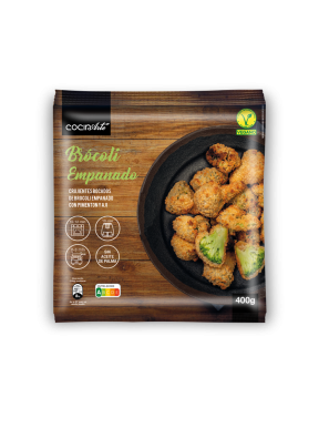 COCINARTE BROCOLI EMPANADO HORNEABLE B/400 GR