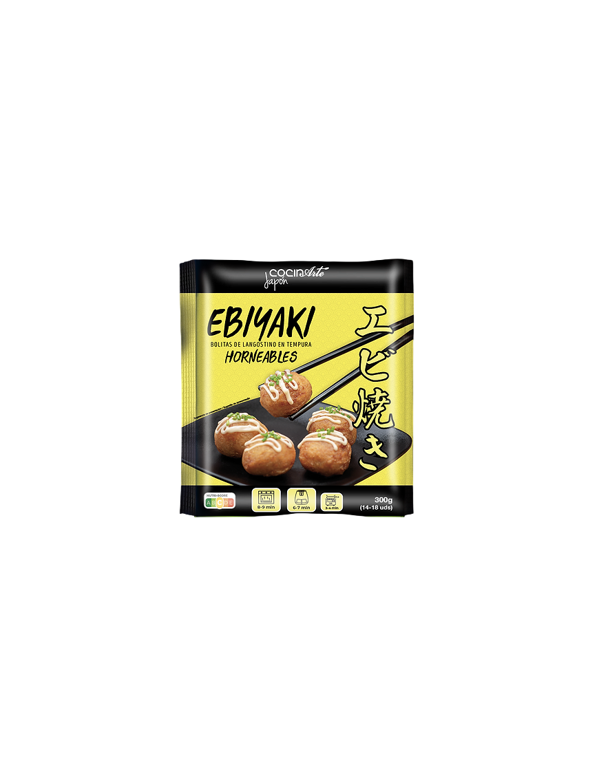 COCINARTE EBIYAKI DE LANGOSTINO B/300 GR