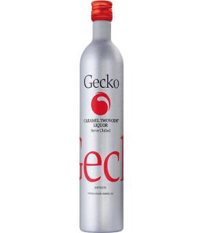 LICOR VODKA CARAMELO GECKO BOTELLA 70 CL