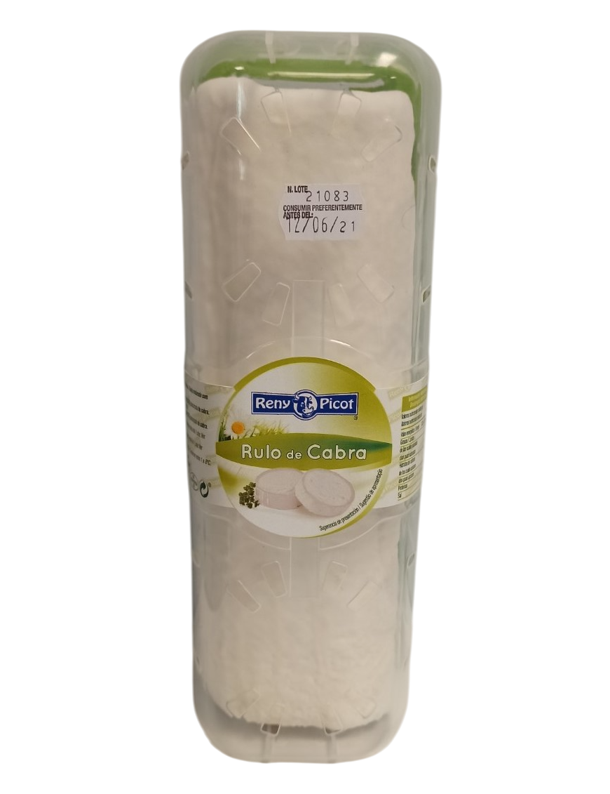 QUESO CABRA RULO   R/PICOT PIEZA 1.KG