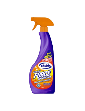 LIMPIADOR FORCE  CHUBB BAÑOS/COCINA PT/750 ML