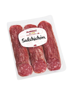 SALCHICHON LONCHAS ALMIREZ C/13162 BANDEJA 500 GR