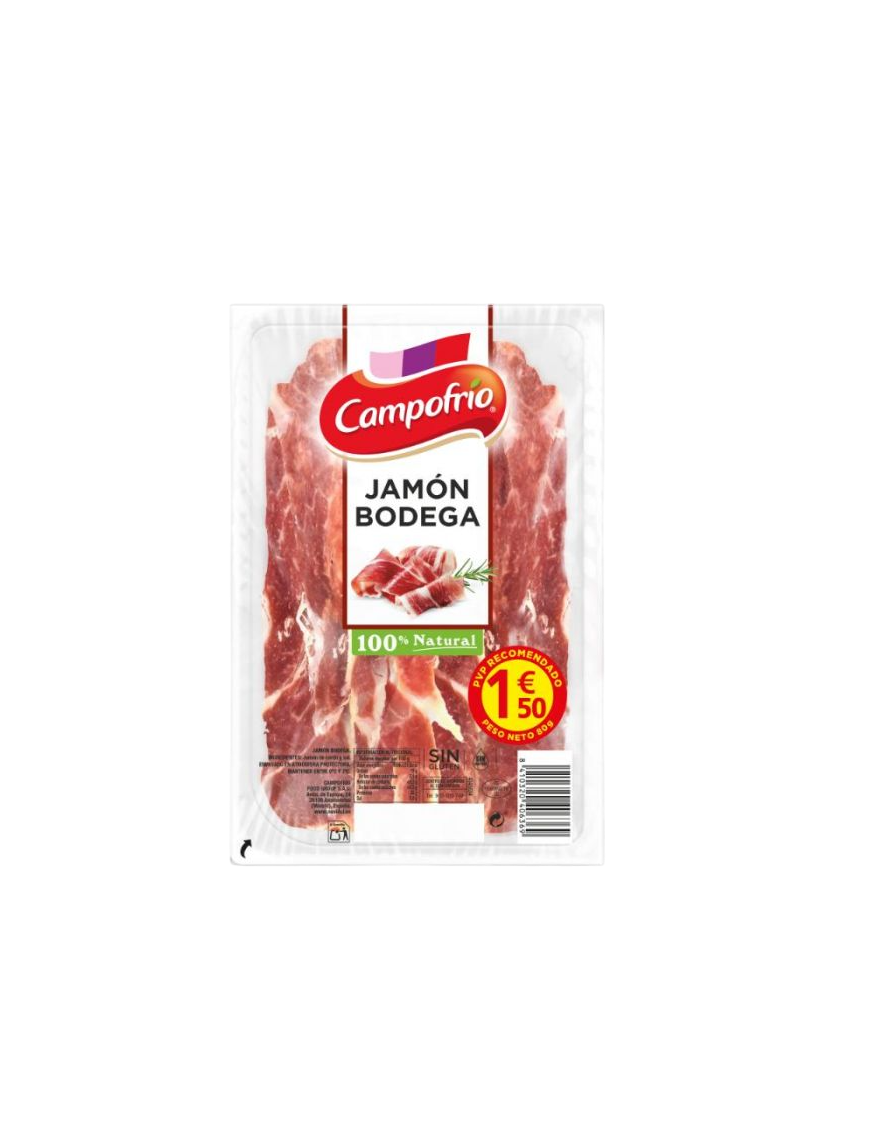 JAMON CURADO LONCH EXTREMADURA CAMP C/33248 P/96G