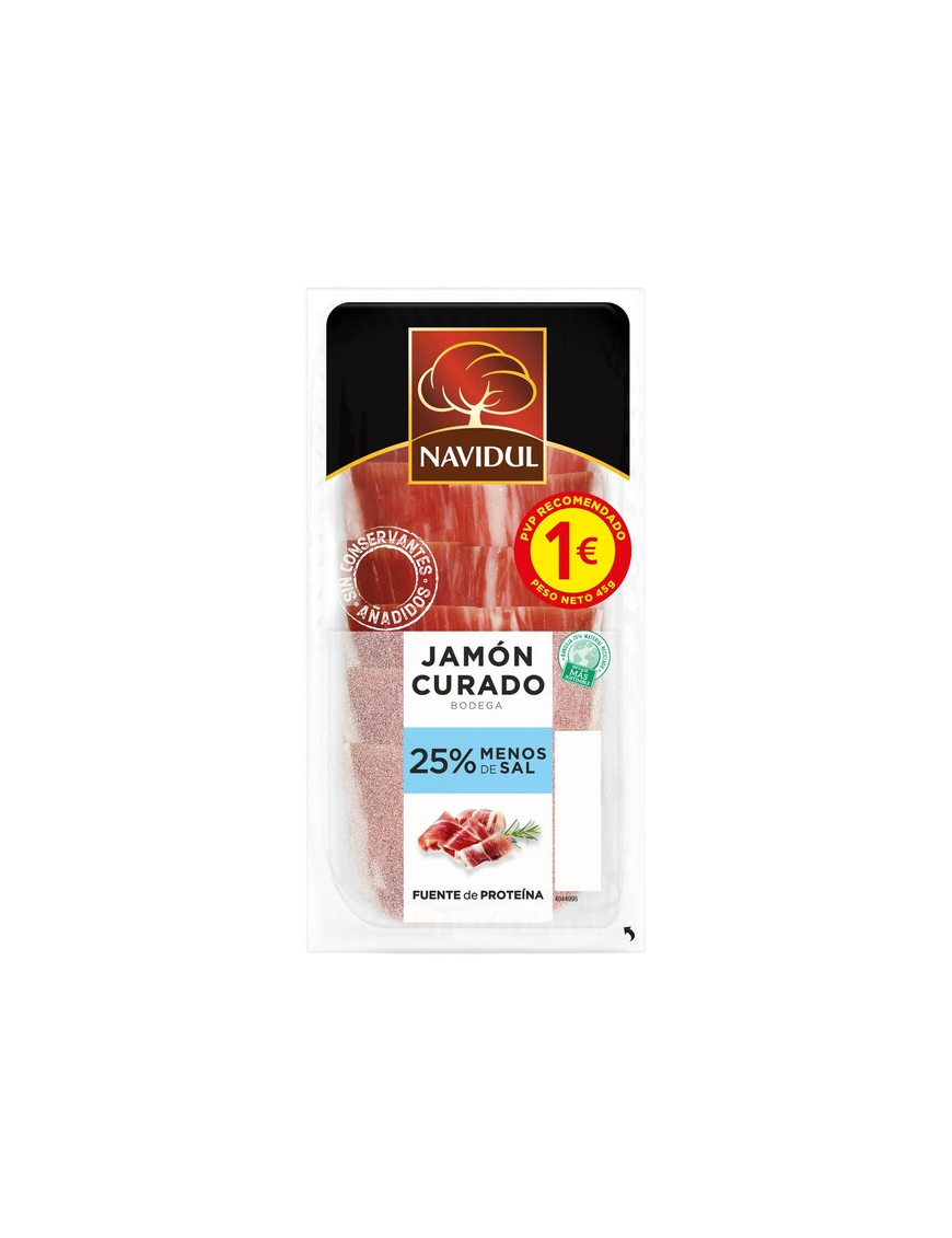 JAMON LONCHA CUR CAMP - SAL C/40646 B/45GR (1€)