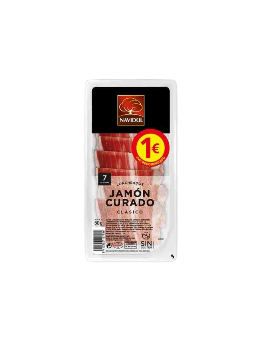 JAMON LONCHA CURAD.NAVIDUL C/40654 B/45 GR