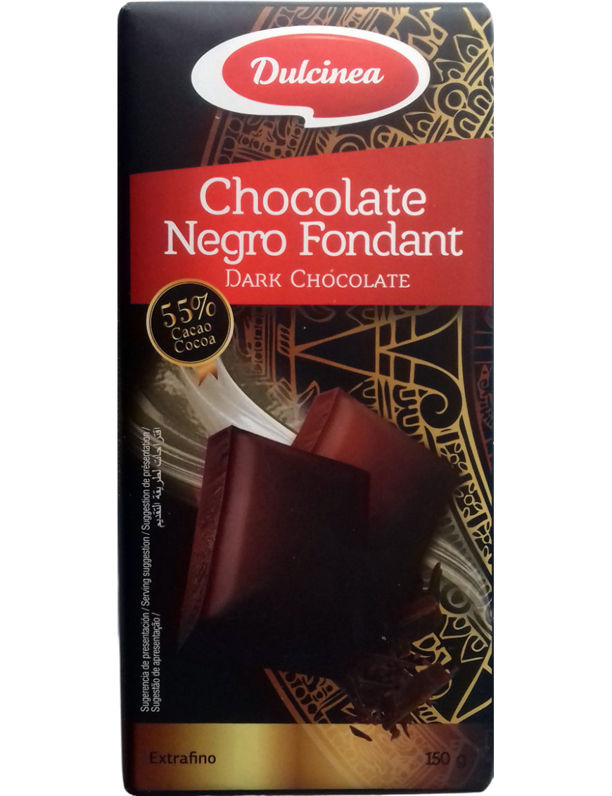 CHOCOLATE DULCINEA NEGRO CULINARIA/POSTRE T/200 GR