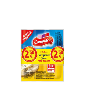 SALCH.C/38258 CAMPESAN CON QUESO CAMPF 170 GRX3 UD