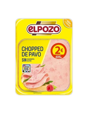 CHOPPED PAVO LONCHA C/14215 (2€) B/225.GR.