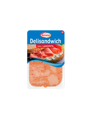 DELISANDWICH LANGOSTA LONCHA SERRANO B/90 GR