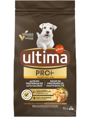 COMIDA PERROS ULTIMA PRO+ POLLO B/1.1K