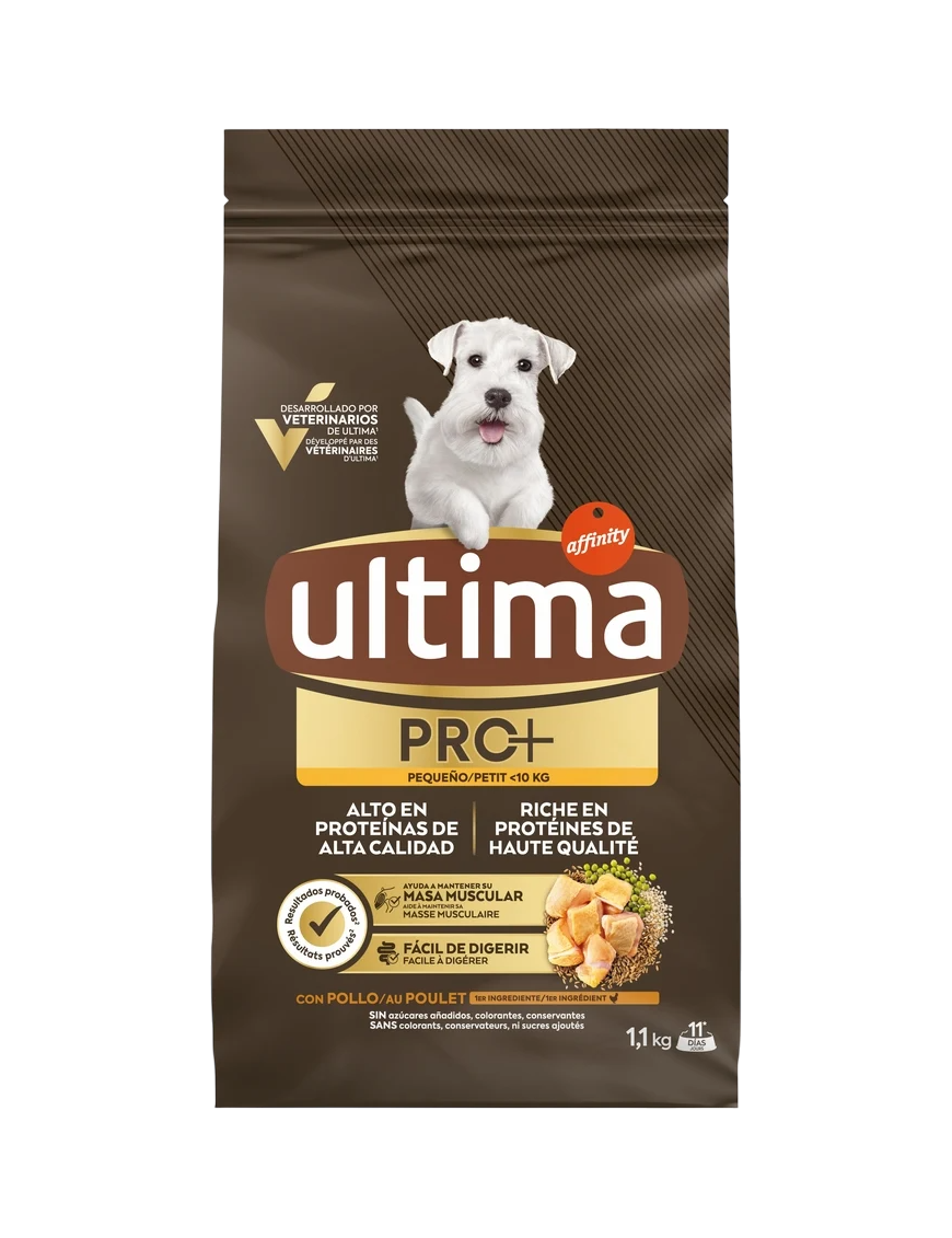 COMIDA PERROS ULTIMA PRO+ POLLO B/1.1K