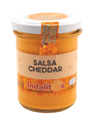 SALSA CHEDDAR INDALITOS T/180GR