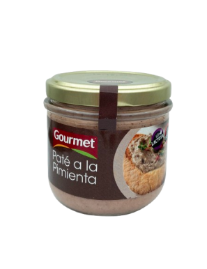 PATE GOURMET PIMIENTA TC 160 GR